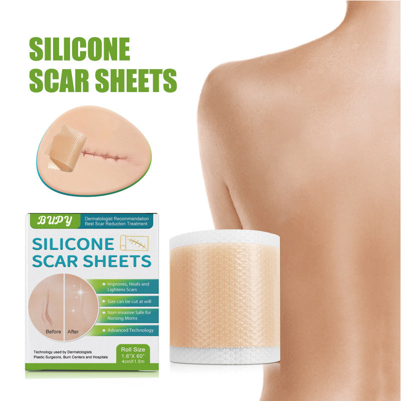 Silicone gel scar patch
