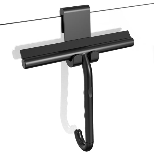 Silicone Glass Shower Scraper with Hook