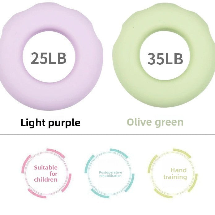 Silicone grip toy