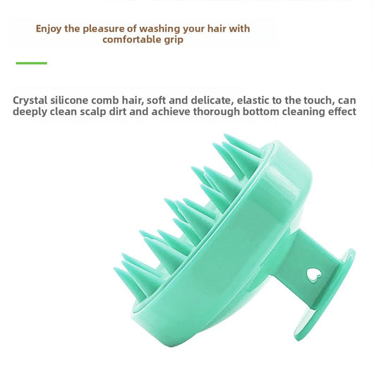 Silicone hairbrush