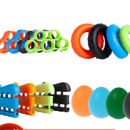 Silicone hand grip trainer