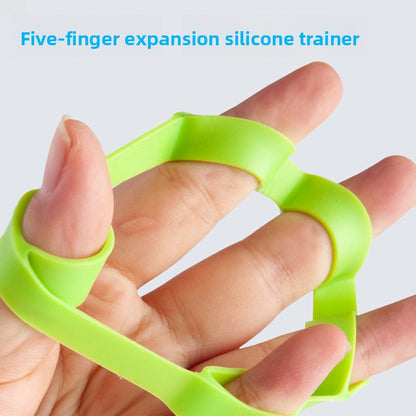 Silicone hand grip trainer