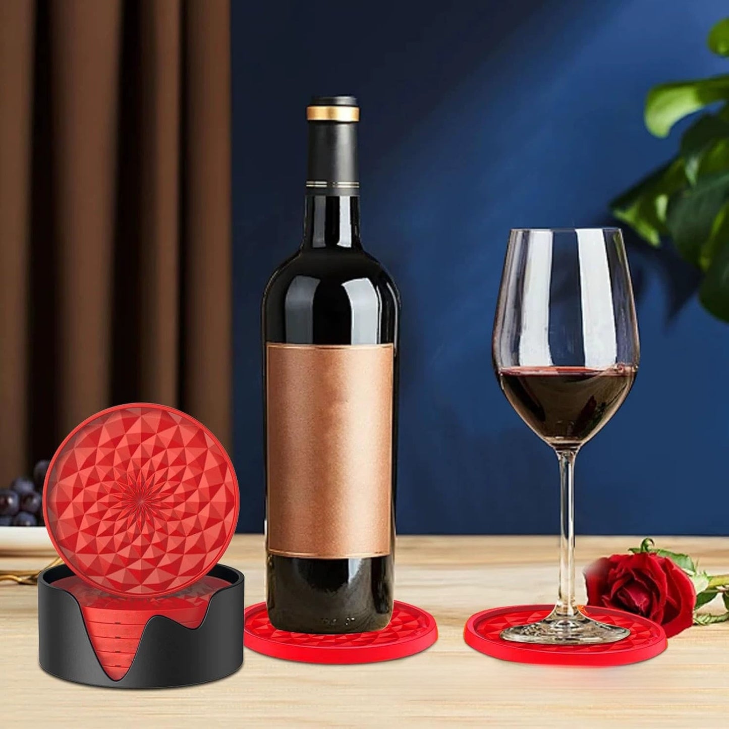 Silicone heat insulation cup pad