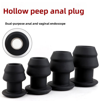 Silicone Hollow Anal Plug