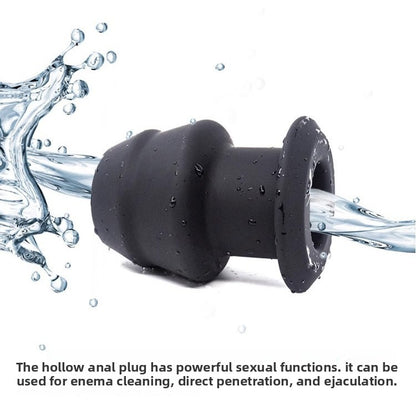 Silicone Hollow Anal Plug