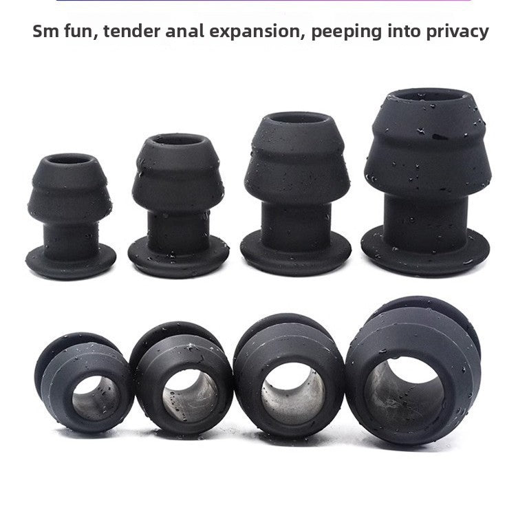 Silicone Hollow Anal Plug