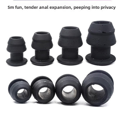 Silicone Hollow Anal Plug