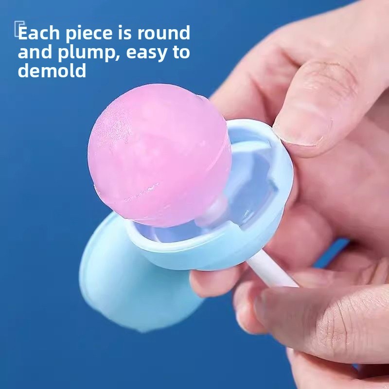 Silicone Ice Cream Mold for Popsicle and Ice Ball