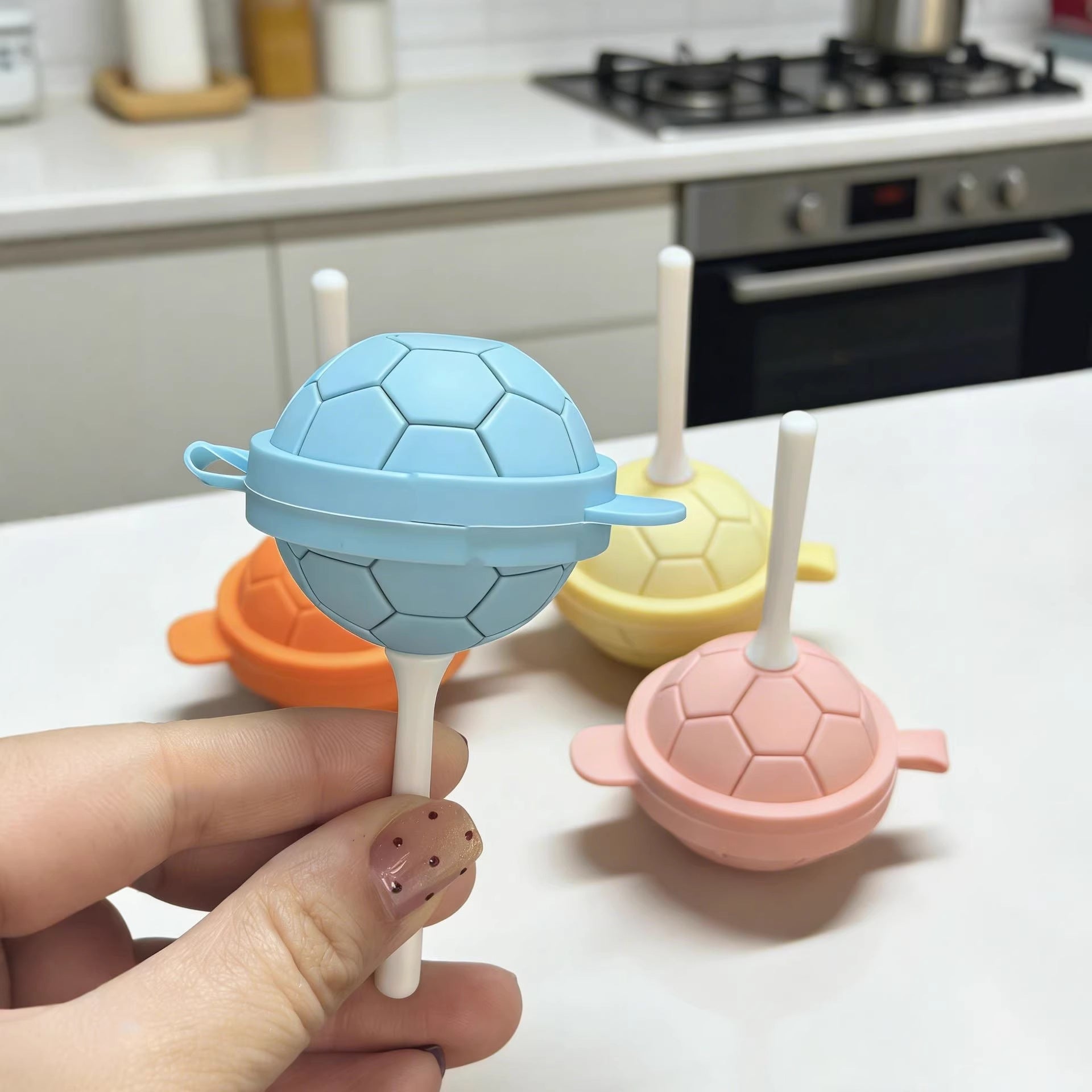 Silicone Ice Cream Molds Popsicle Maker