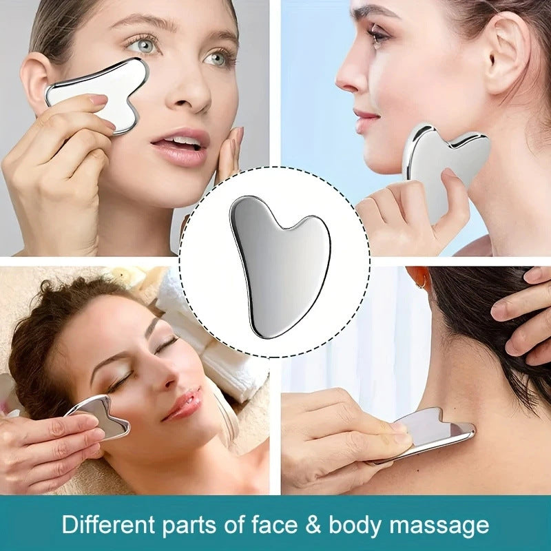 Silicone ice cube tray gua sha board