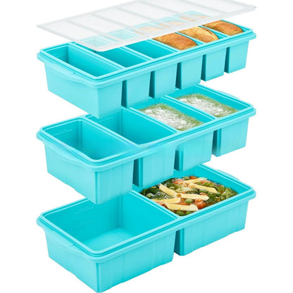 Silicone Ice Cube Tray with Lid