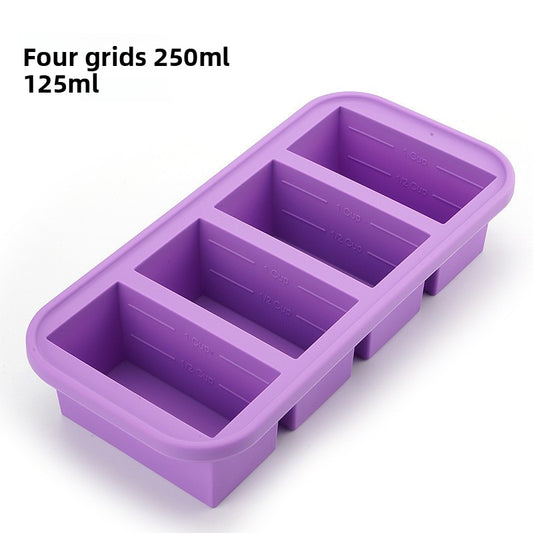 Silicone Ice Cube Tray with Lid