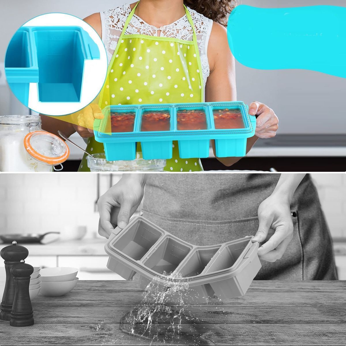 Silicone ice