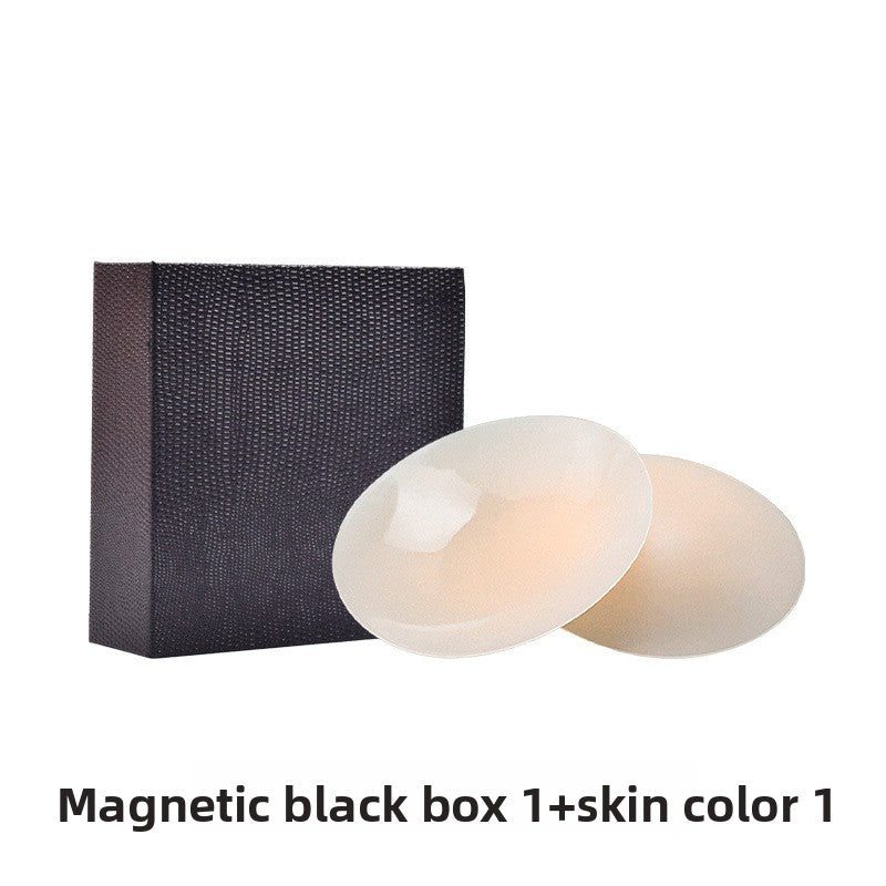Silicone invisible gathering cream patch