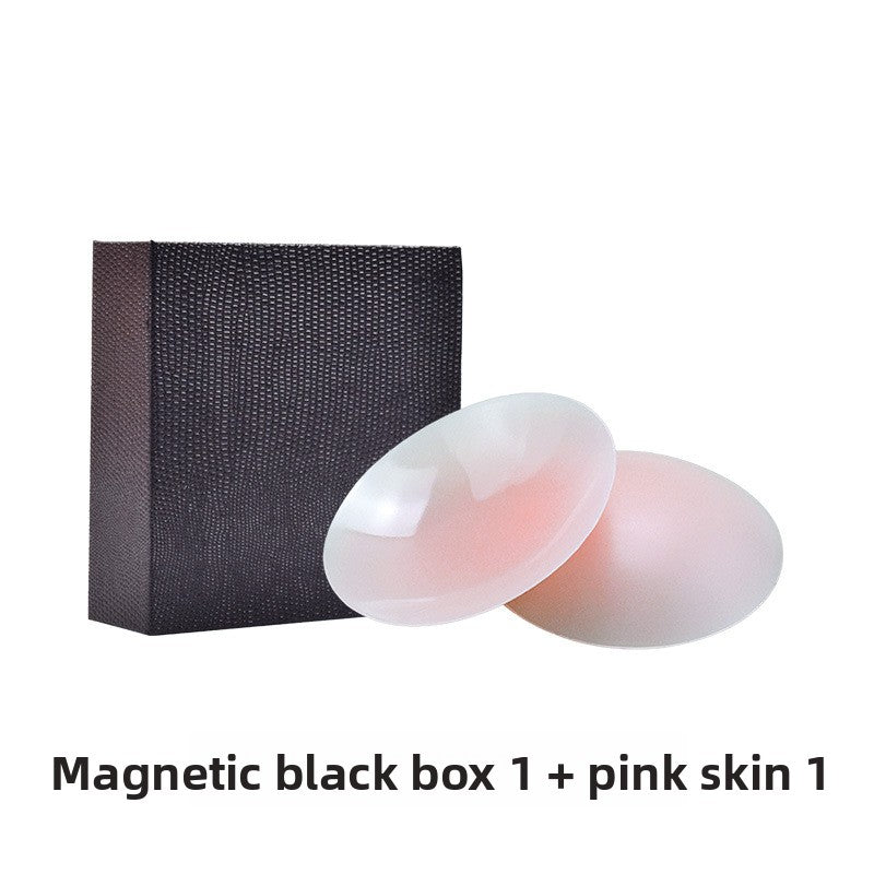 Silicone invisible gathering cream patch