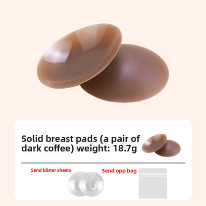 Silicone invisible gathering cream patch