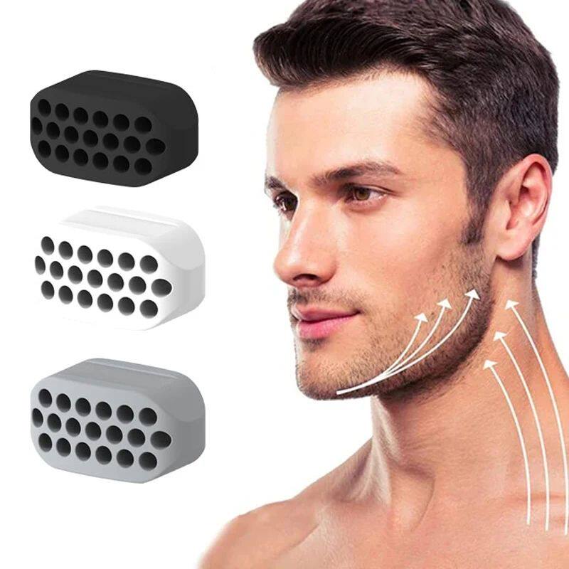 Silicone Jawline Exerciser Chew Ball for Facial Fitness