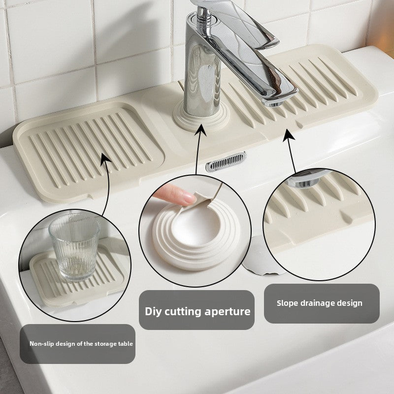 Silicone Kitchen Sink Drying Mat