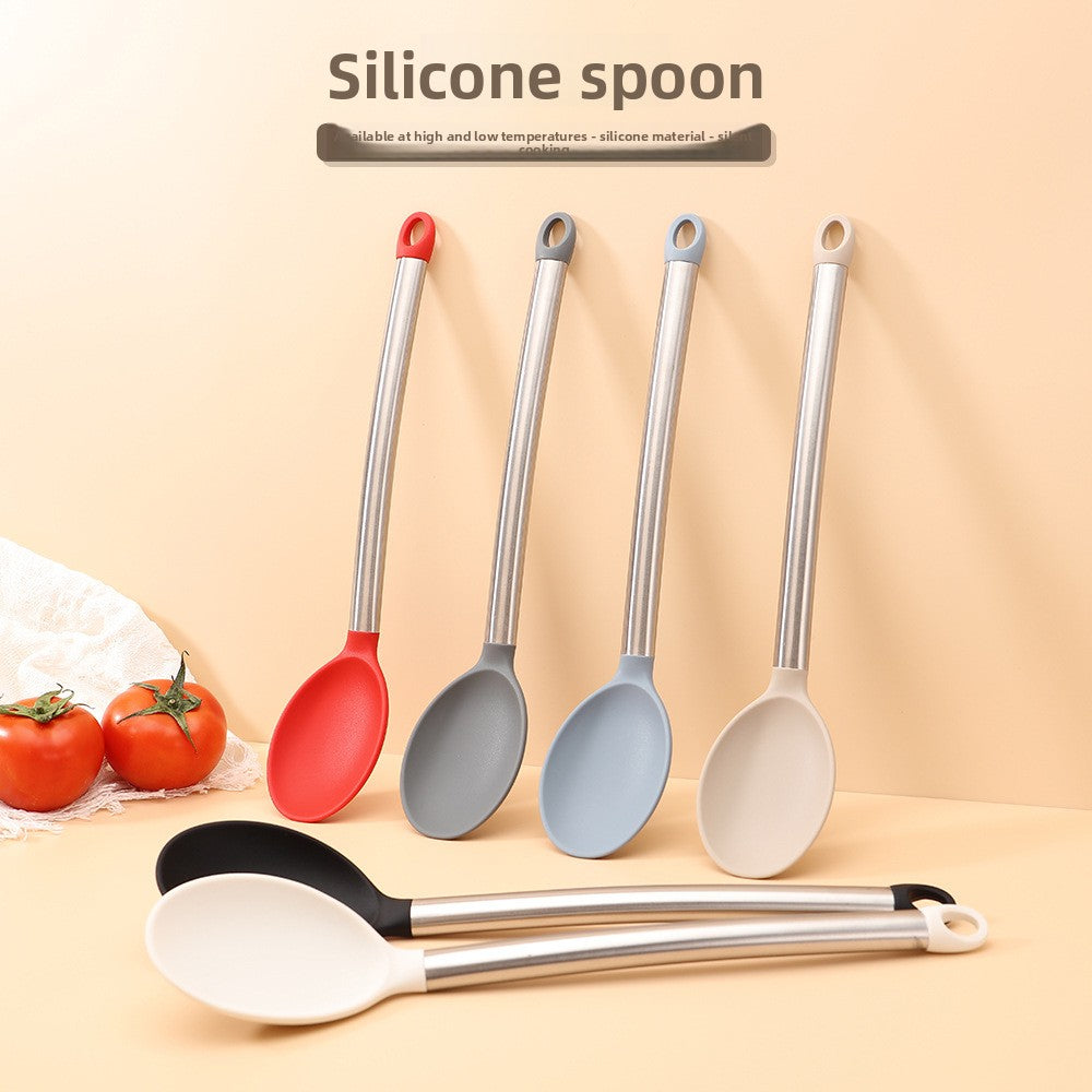 Silicone kitchen spoon