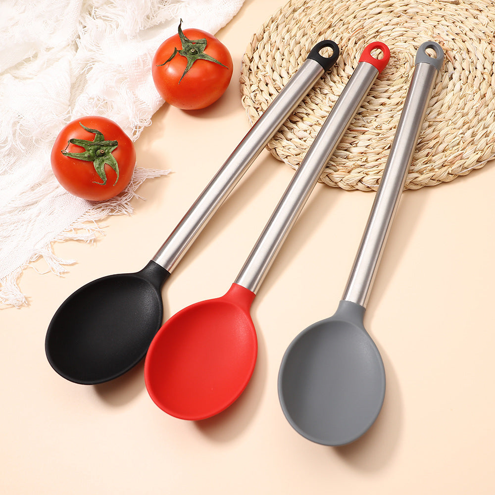 Silicone kitchen spoon