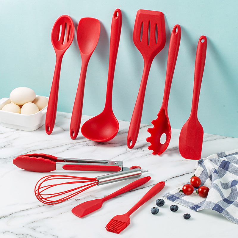 Silicone kitchen utensils