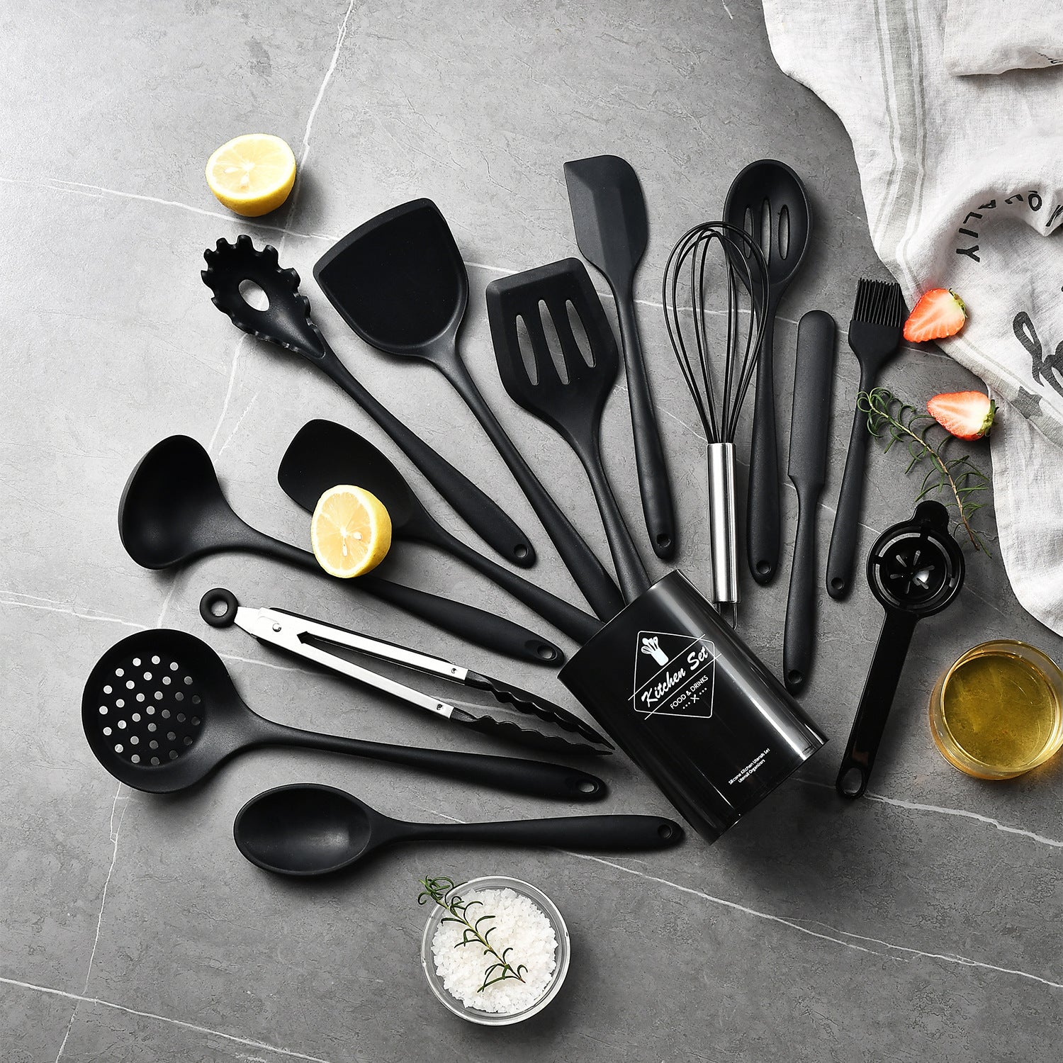 silicone kitchenware set