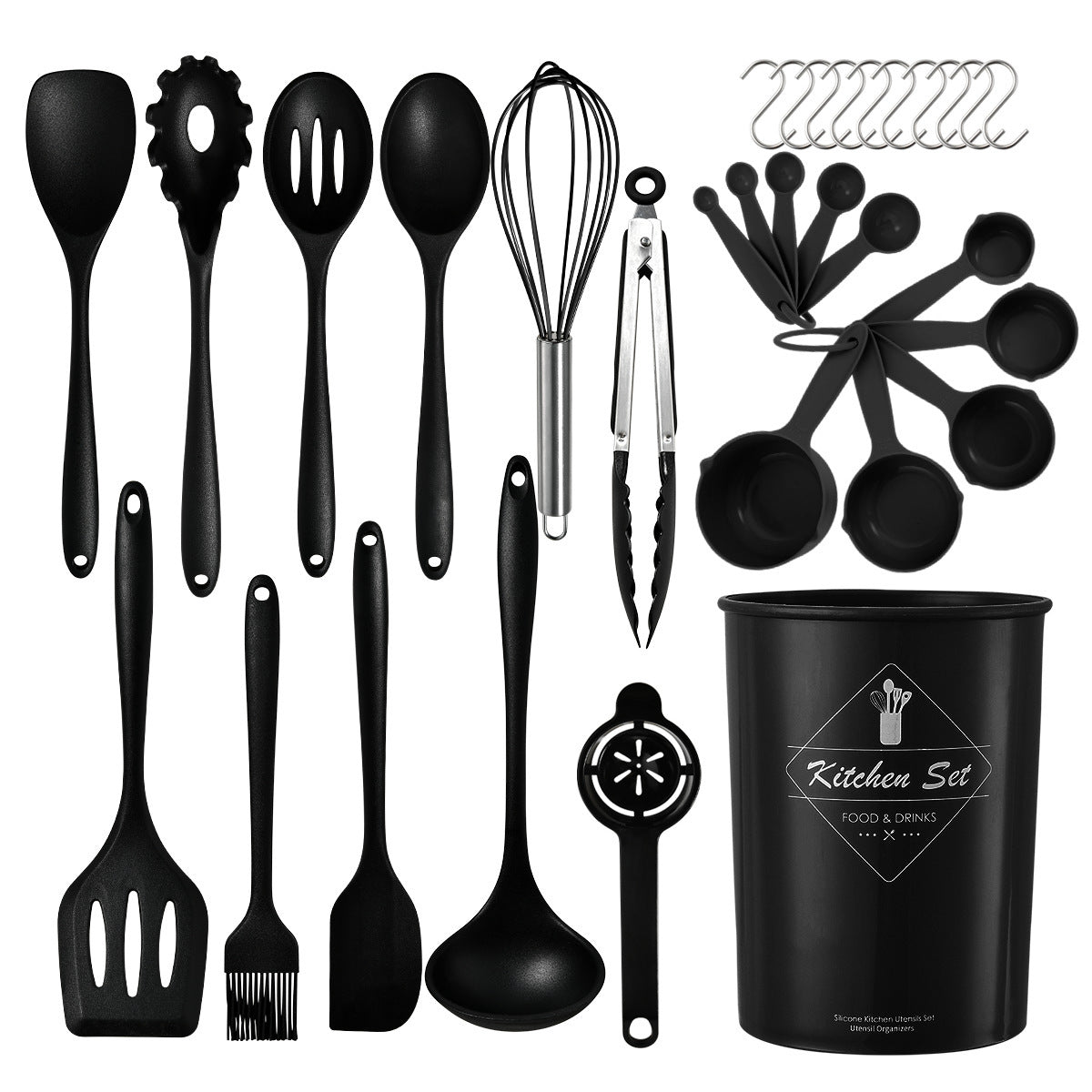 silicone kitchenware set