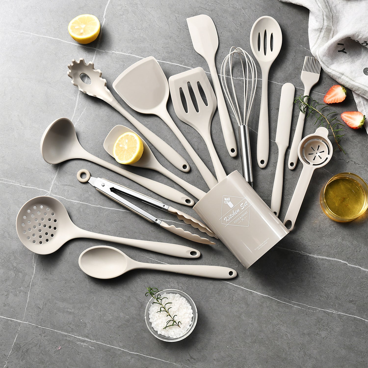 silicone kitchenware set