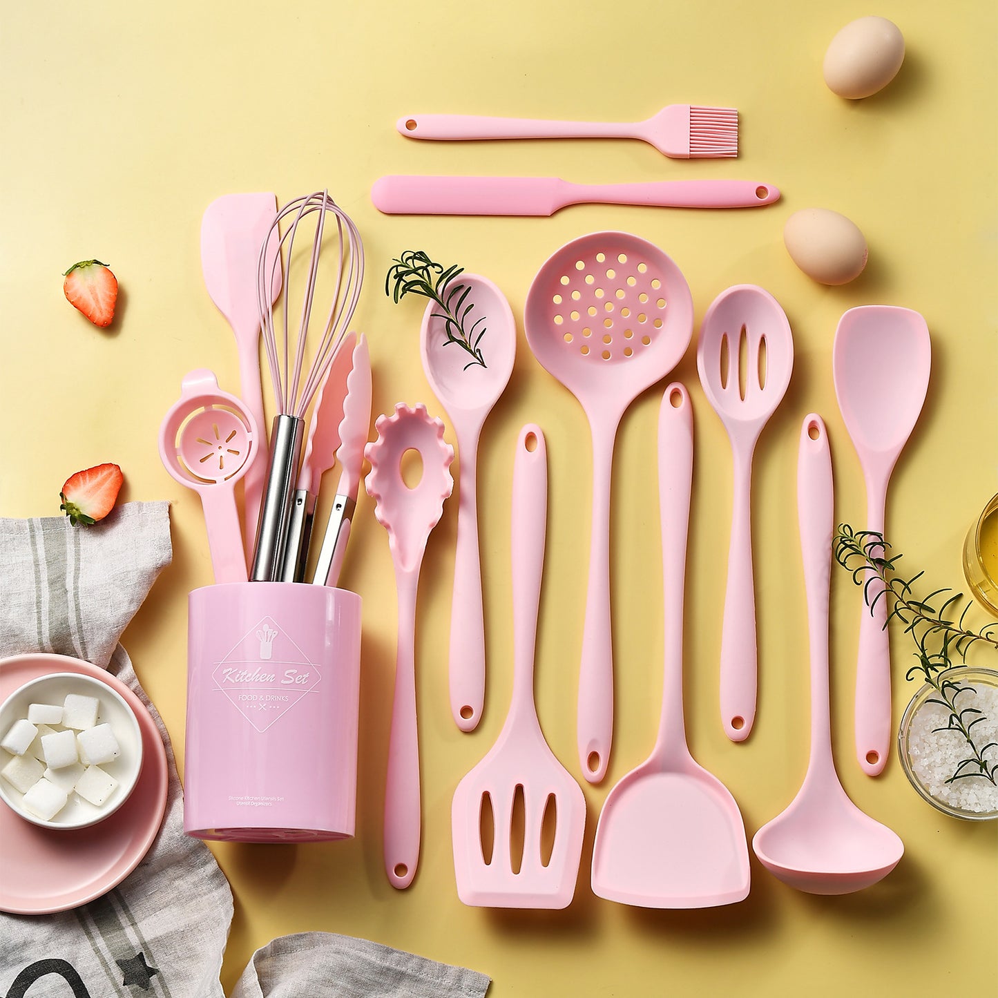 silicone kitchenware set