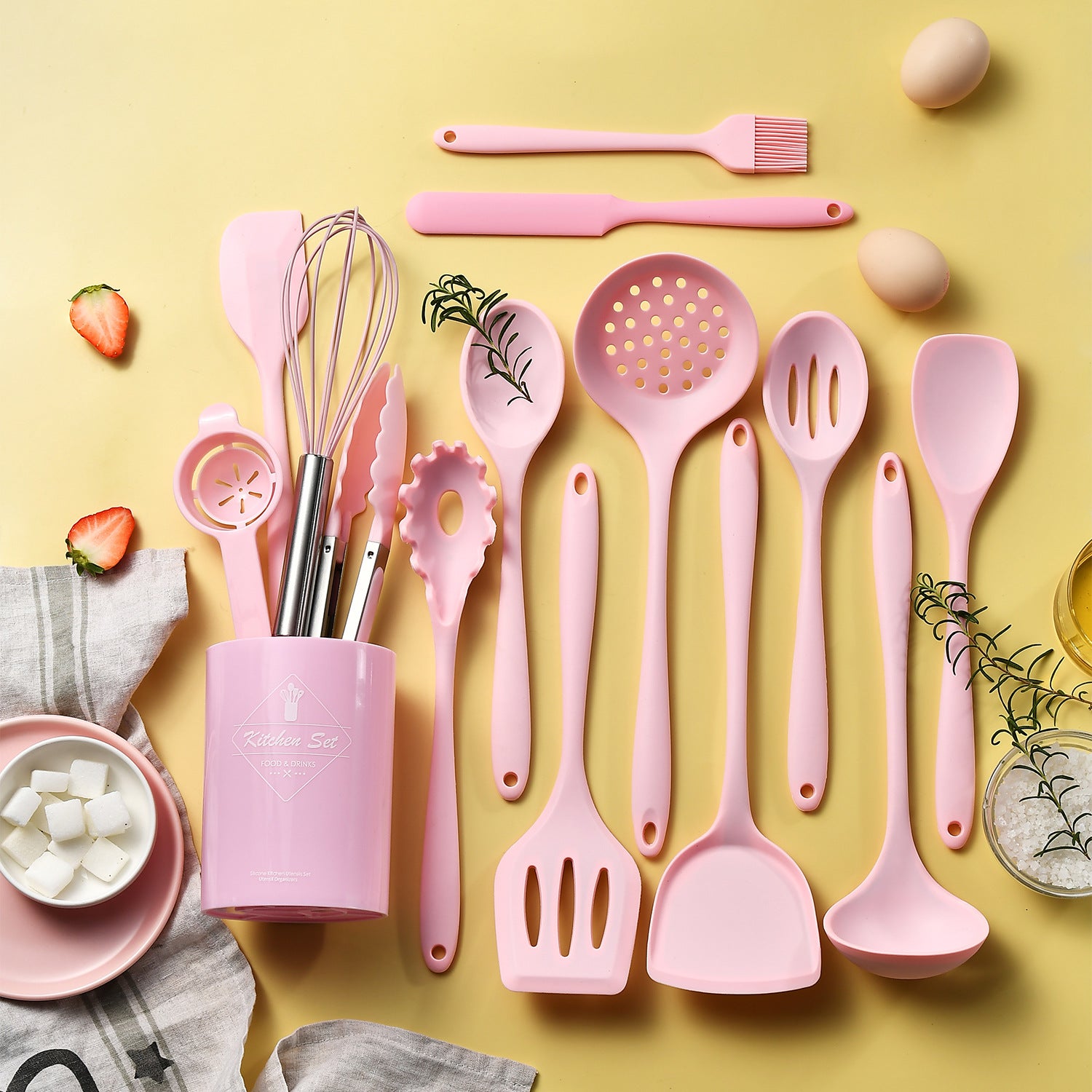 silicone kitchenware set