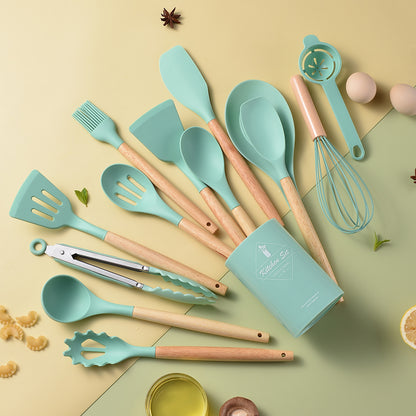 Silicone kitchenware set