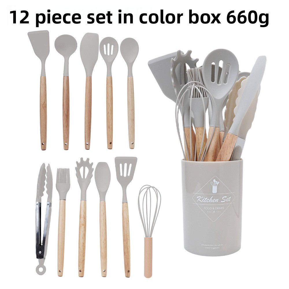 Silicone kitchenware set