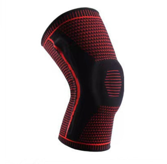 Silicone knee pad for outdoor sports and professional fitness