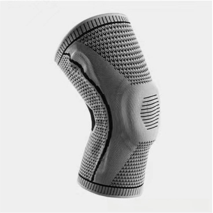 Silicone knee pad for outdoor sports and professional fitness