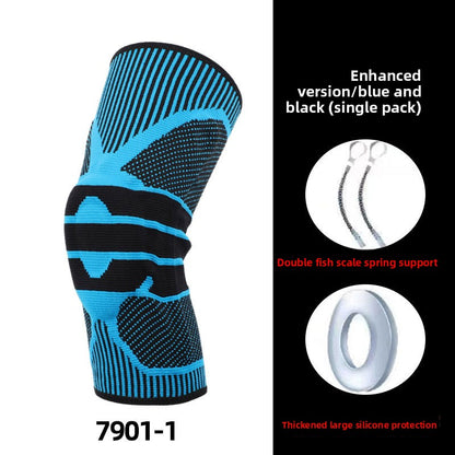Silicone knee pads for outdoor sports