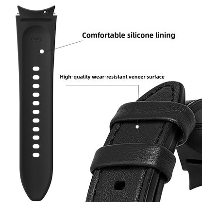 Silicone Leather Strap