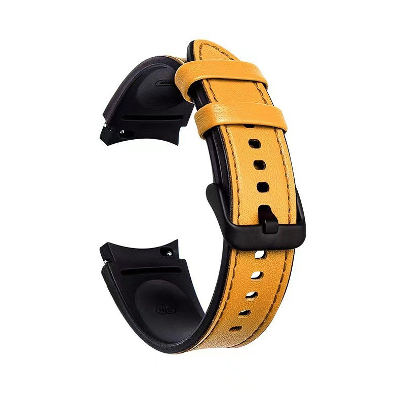 Silicone Leather Strap