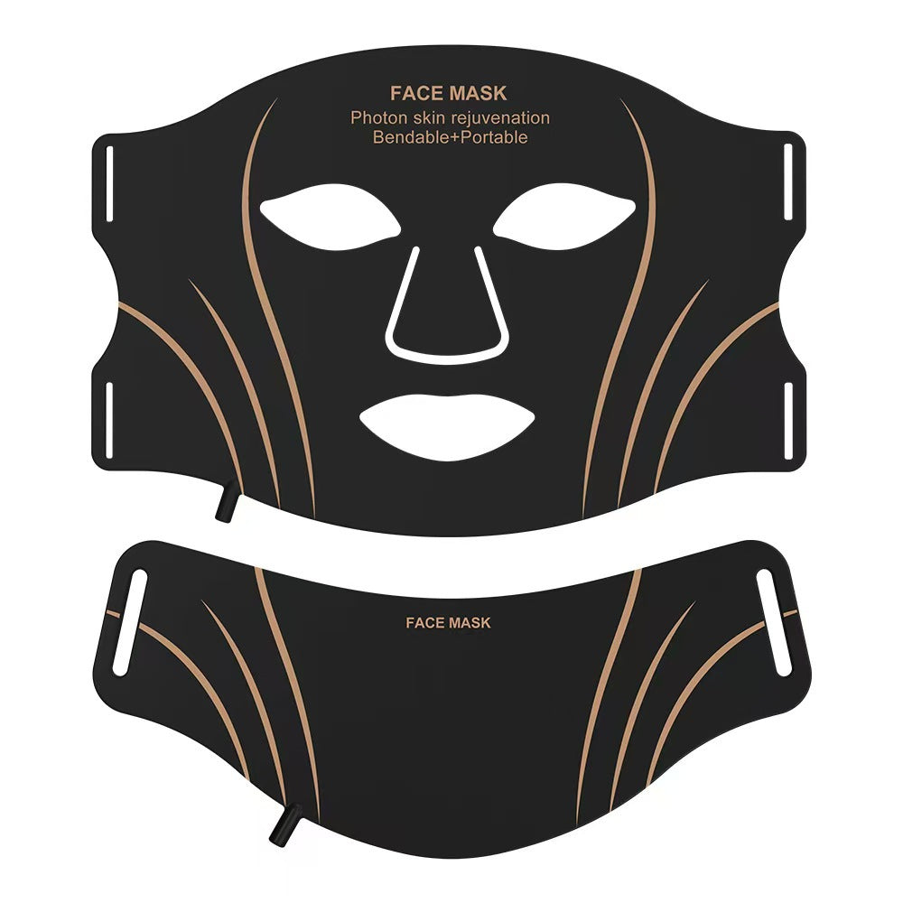 Silicone LED Facial Mask Device