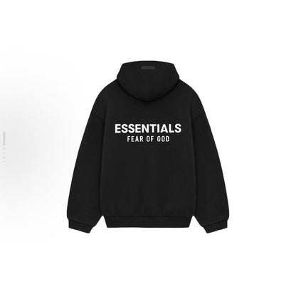 Silicone letter hooded sweatshirt