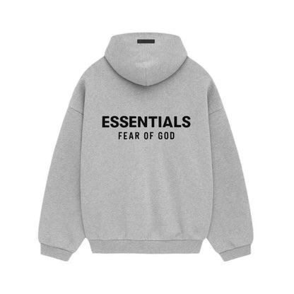 Silicone letter hooded sweatshirt