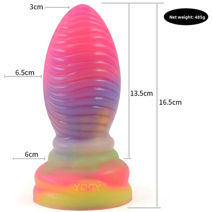 Silicone luminous sex toy