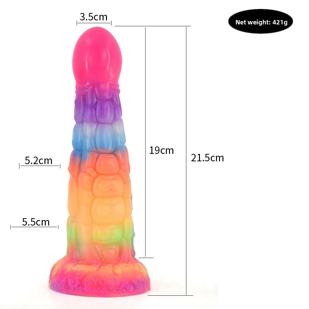 Silicone luminous sex toy