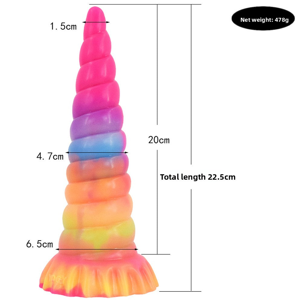 Silicone luminous sex toy