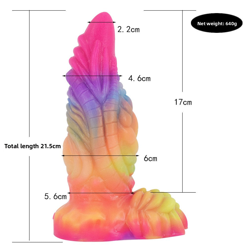 Silicone luminous sex toy