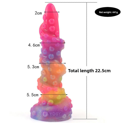 Silicone luminous sex toy