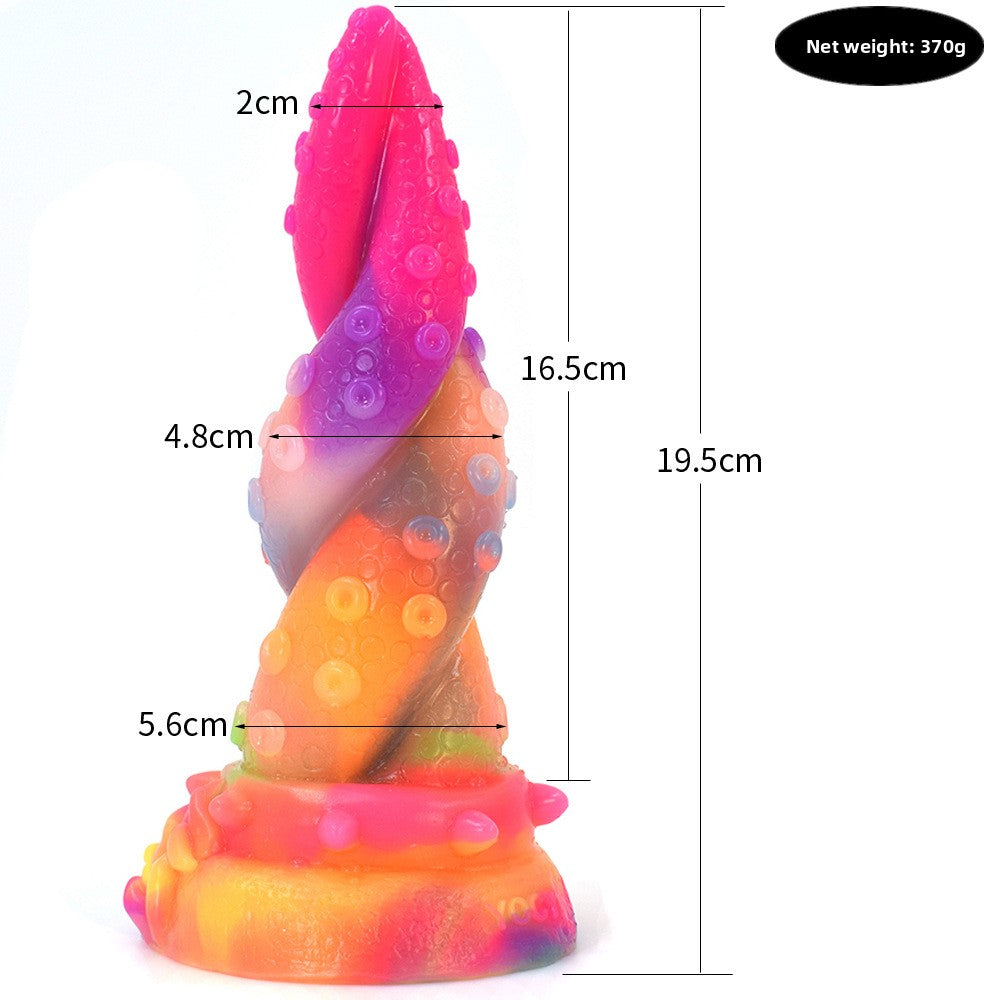 Silicone luminous sex toy