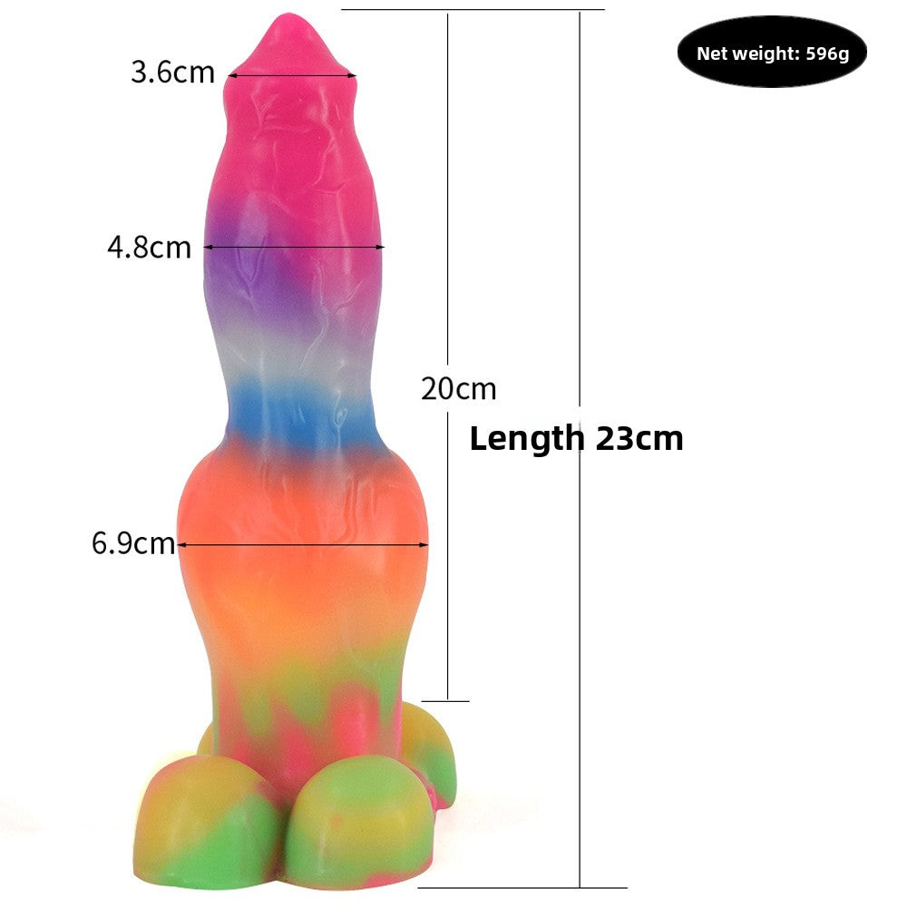 Silicone luminous sex toy
