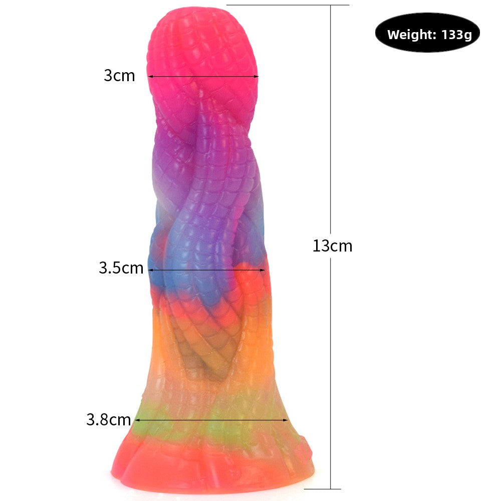 Silicone luminous sex toy