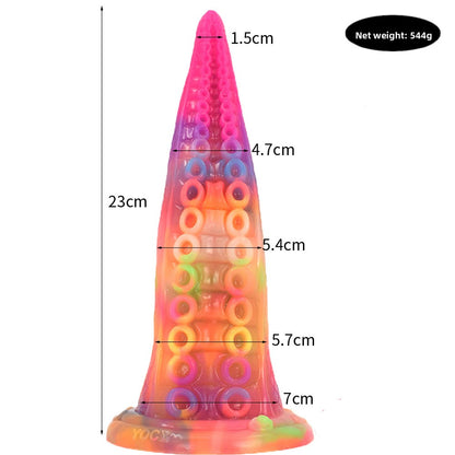Silicone luminous sex toy