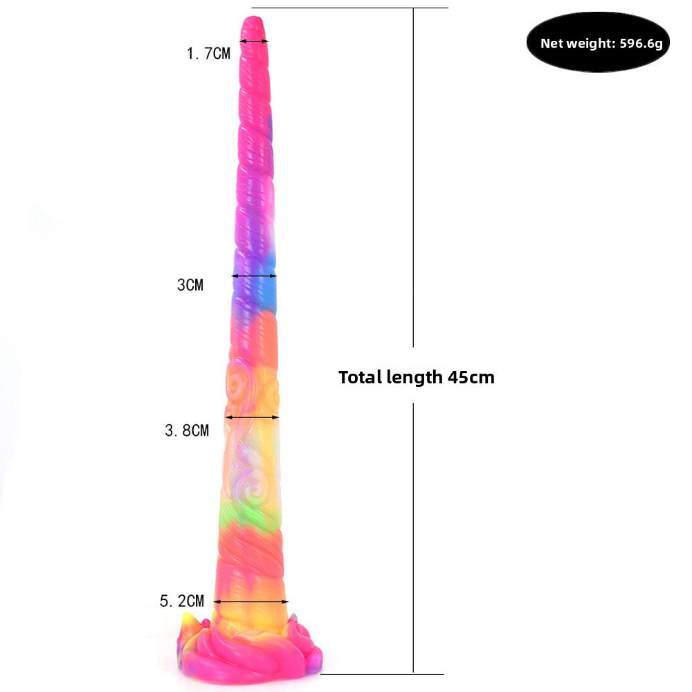 Silicone luminous sex toy